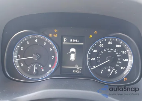 2022 Hyundai Kona Sel z USA, uszkodzony, nr VIN KM8K3CAB6NU815090